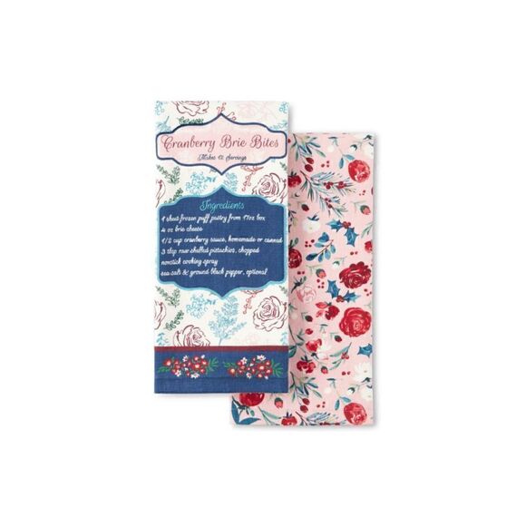 NEW The Pioneer Woman Wishful Winter Kitchen Towel Set, Multicolor, 2 Piece - Picture 1 of 5
